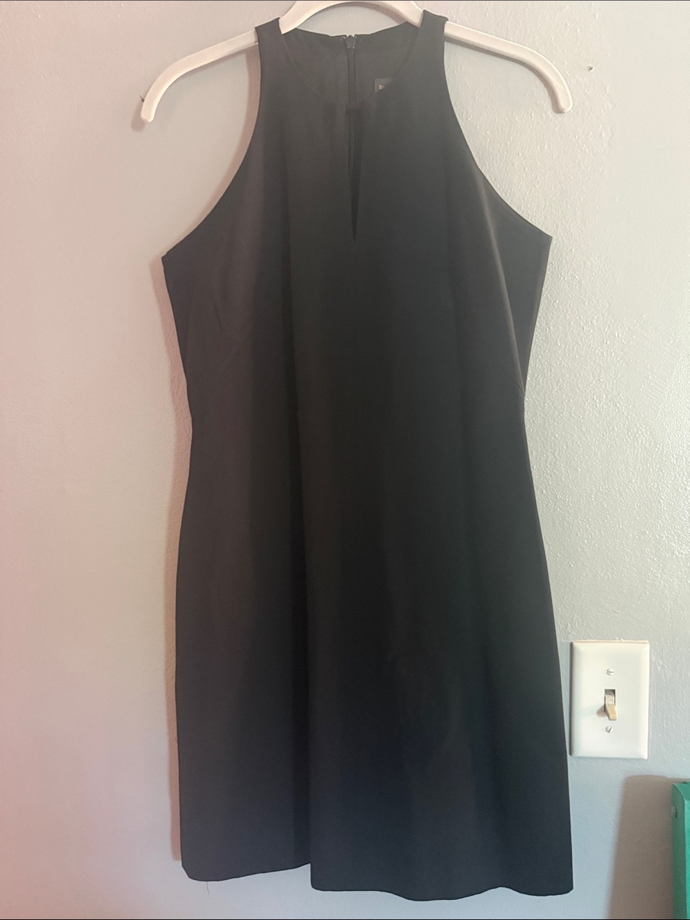 Banana Republic Black Halter Mini Dress